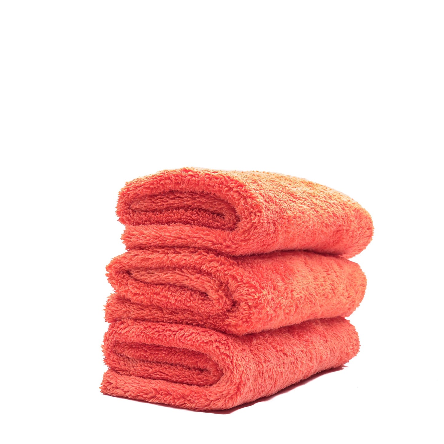 Double Plush Edgeless Microfiber Towel (Orange)